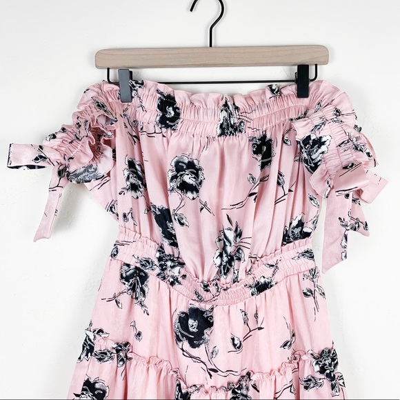 NWT Misa Los Angeles Laiyin Floral Mini Dress - Picture 8 of 15